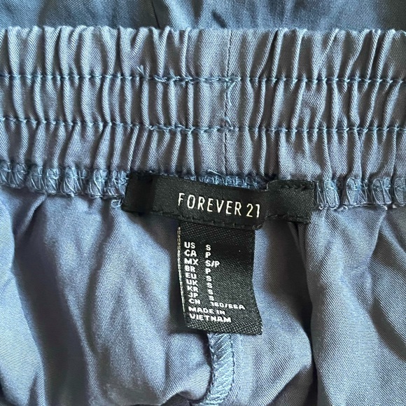 Blue Flowy Shorts - Picture 4 of 5